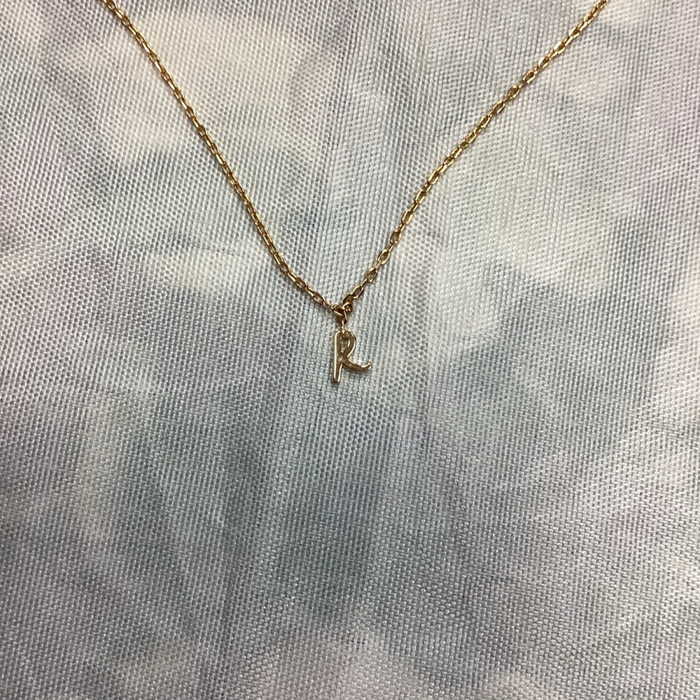 Gold Initial Necklace